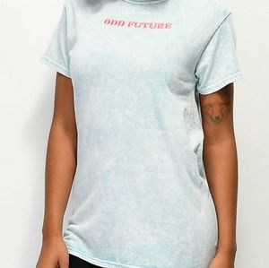 Odd Future Embroidered Mint Blue T-Shirt